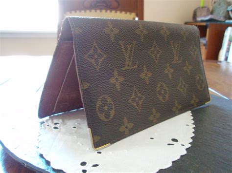 louis vuitton checkbook cover dupe|vintage louis vuitton checkbook wallet.